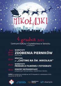 Plakat Mikołajkowy 4.12.2021 r.
